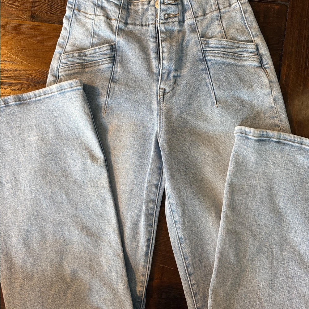 Altar'd State High Rise Light Denim Jeans